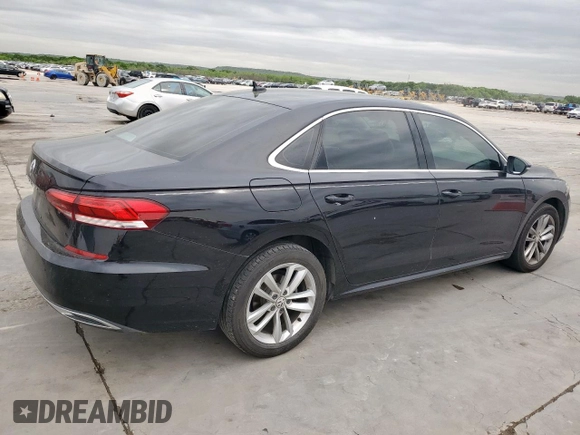 2020 Volkswagen Passat SE with VIN 1VWWA7A37LC026751, listed as a Copart auction lot 50214295 with 72,700 mi miles and Clean title. Bid and sale history available at DreamBid. Image 3.