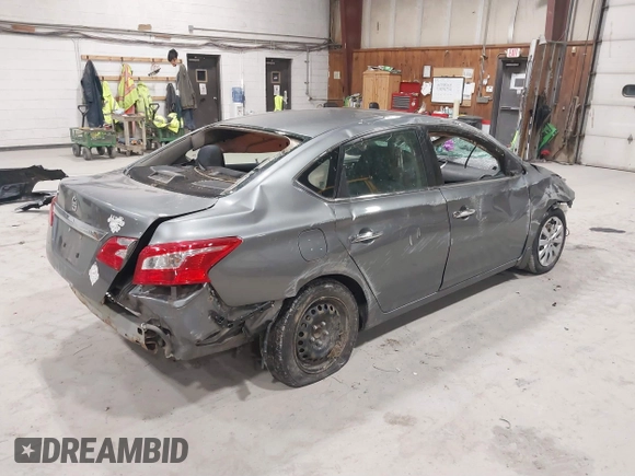2017 Nissan Sentra S with VIN 3N1AB7AP9HY305682, listed as a IAAI auction lot 41764532 with 116,222 mi miles. Bid and sale history available at carsss.com. Image 4.