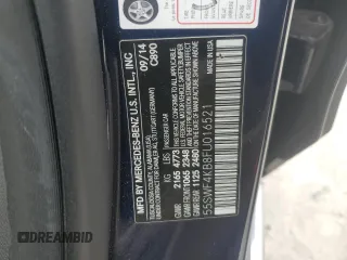 2015 Mercedes-Benz C-Class C 300 Luxury with VIN 55SWF4KB8FU016521, listed as a Copart auction lot 49176115 with 141,339 mi miles and Salvage Title. Bid and sale history available at carsss.com. Image 14.