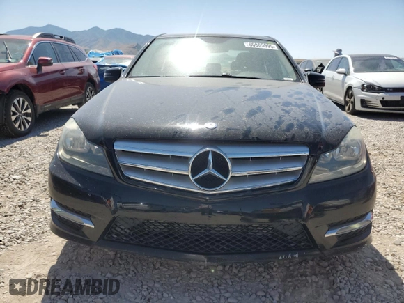 2012 Mercedes-Benz C 250 Sport with VIN WDDGF4HB3CA669569, listed as a Copart auction lot 60805995 with 121,681 mi miles and Salvage title. Bid and sale history available at DreamBid. Image 5.