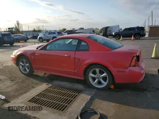 2004 Ford Mustang Standard with VIN 1FAFP40604F194460, listed as a Copart auction lot 48807575 with 210,085 mi miles and Salvage Title. Bid and sale history available at carsss.com. Image 2.