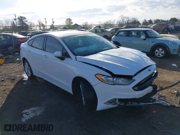 2018 Ford Fusion SE with VIN 3FA6P0H74JR278012, listed as a IAAI auction lot 41918935 with 50,969 mi miles. Bid and sale history available at carsss.com. Image 1.