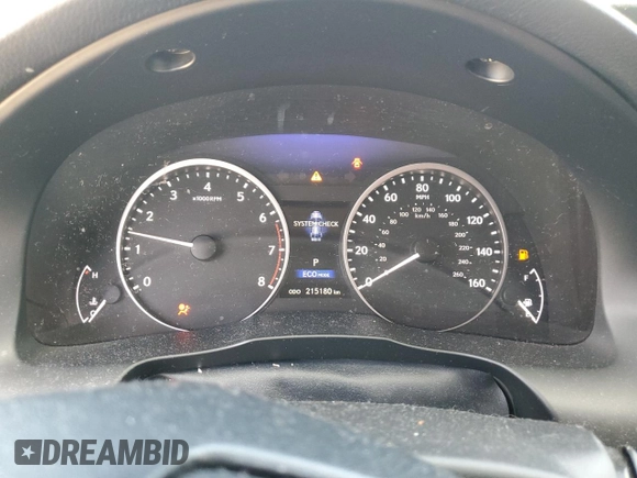 2014 Lexus ES 350 with VIN JTHBK1GG2E2131968, listed as a Copart auction lot 51695955 with 215,180 mi miles and Salvage Title. Bid and sale history available at carsss.com. Image 9.