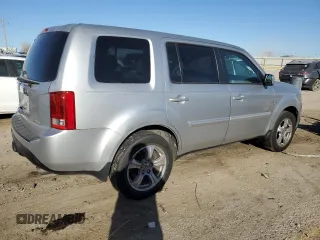 2013 Honda Pilot EX-L with VIN 5FNYF4H57DB055495, listed as a Copart auction lot 84903574 with 118,498 mi miles and Salvage Title. Bid and sale history available at DreamBid. Image 3.
