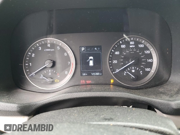 2017 Hyundai Tucson SE z VIN KM8J33A48HU278031, wystawiony jako Copart lot #49918545 z przebiegiem 125 382 mil mil oraz Szkoda całkowita • Salvage title. Historia ofert i sprzedaży dostępna na DreamBid. Obrazek 9.