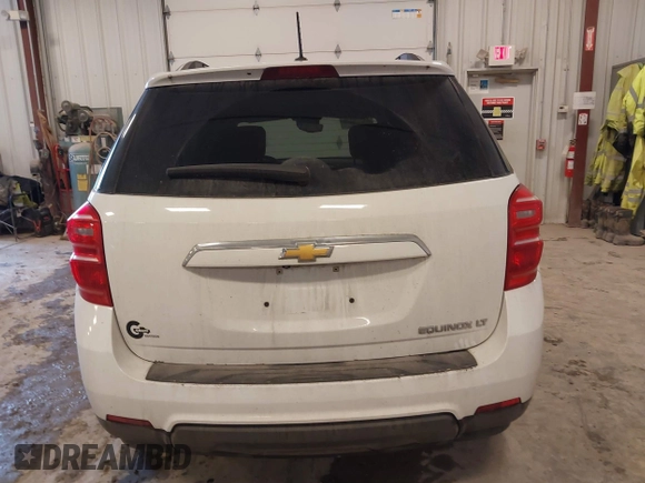 2016 Chevrolet Equinox LT with VIN 2GNALCEKXG6269140, listed as a IAAI auction lot 41722036 with 152,429 mi miles and . Bid and sale history available at carsss.com. Image 16.
