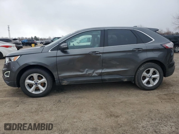 2017 Ford Edge SEL with VIN 2FMPK3J88HBC05389, listed as a Copart auction lot 51831165 with 194,000 mi miles and Clean Title. Bid and sale history available at carsss.com. Image 1.
