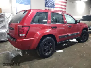 2005 Jeep Grand Cherokee Laredo with VIN 1J8GR48KX5C539564, listed as a Copart auction lot 80575804 with 215,901 mi miles and Salvage Title. Bid and sale history available at carsss.com. Image 3.