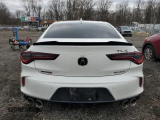 2022 Acura TLX Type S w/Performance Tire with VIN 19UUB7F9XNA001329, listed as a Copart auction lot 47179795 with 21,668 mi miles and Salvage Title. Bid and sale history available at carsss.com. Image 6.