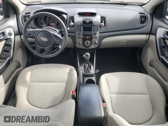 2013 Kia Forte EX with VIN KNAFU4A25D5704903, listed as a Copart auction lot 75198944 with 130,479 mi miles and Salvage Title. Bid and sale history available at carsss.com. Image 8.