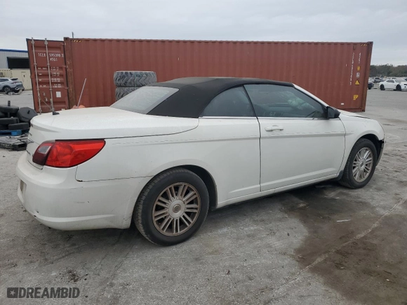 2009 Chrysler Sebring LX with VIN 1C3LC45B49N515285, listed as a Copart auction lot 83745194 with 133,388 mi miles and Salvage Title. Bid and sale history available at carsss.com. Image 3.