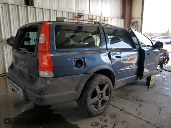 2005 Volvo XC70 with VIN YV1SZ592651194190, listed as a Copart auction lot 54318945 with 191,412 mi miles and Salvage Title. Bid and sale history available at DreamBid. Image 3.