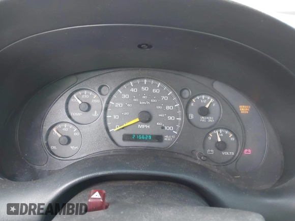 1998 Chevrolet S-10 with VIN 1GCCS144XWK264558, listed as a IAAI auction lot 41560611 with 216,629 mi miles. Bid and sale history available at carsss.com. Image 7.