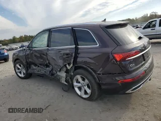 2020 Audi Q7 Premium z VIN WA1AXAF73LD006991, wystawiony jako Copart lot #75948974 z przebiegiem Nie podano mil oraz Szkoda całkowita • Salvage title. Historia ofert i sprzedaży dostępna na DreamBid. Obrazek 2.
