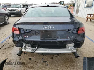 2018 Audi A5 Premium Plus with VIN WAUTNAF51JA091151, listed as a Copart auction lot 49102415 with 50,032 mi miles and Salvage Title. Bid and sale history available at DreamBid. Image 6.
