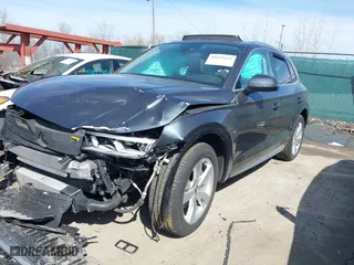 2019 Audi Q5 Premium Plus with VIN WA1BNAFY2K2047934, listed as a IAAI auction lot 41821632 with 52,403 mi miles. Bid and sale history available at carsss.com. Image 17.
