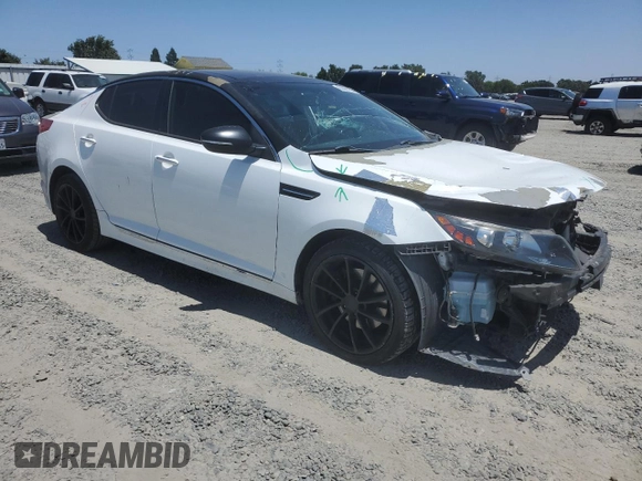 2013 Kia Optima SX с VIN 5XXGR4A69DG175625, выставлен на аукционе Copart как лот 60569165 с пробегом 125 827 миль миль и Списание • Salvage title. История ставок и продаж доступна на DreamBid. Изображение 4.