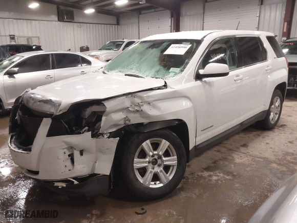 2015 GMC Terrain SLE with VIN 2GKFLVEK1F6172910, listed as a IAAI auction lot 41498990 with 124,181 mi miles. Bid and sale history available at carsss.com. Image 17.