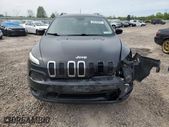 2017 Jeep Cherokee Latitude z VIN 1C4PJLCB9HW540899, wystawiony jako Copart lot #58248955 z przebiegiem 131 871 mil mil oraz Szkoda całkowita • Salvage title. Historia ofert i sprzedaży dostępna na DreamBid. Obrazek 5.