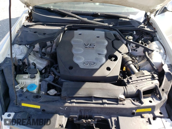 2006 Infiniti G35 with VIN JNKCV51E16M519791, listed as a Copart auction lot 69168654 with 141,437 mi miles and Salvage Title. Bid and sale history available at DreamBid. Image 12.