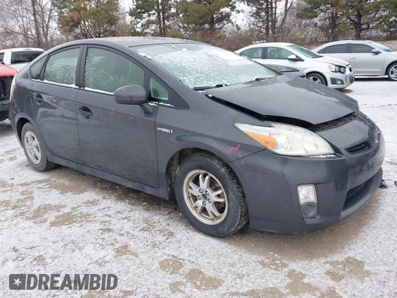 2010 Toyota Prius II with VIN JTDKN3DU6A0188386, listed as a IAAI auction lot 41412700 with 245,995 mi miles. Bid and sale history available at carsss.com. Image 1.