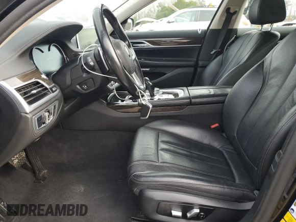 2018 BMW 7 Series 740e xDrive iPerformance with VIN WBA7J2C53JG938434, listed as a Copart auction lot 85508014 with 69,183 mi miles and Salvage Title. Bid and sale history available at carsss.com. Image 7.