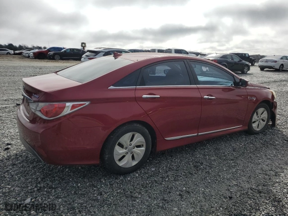 2013 Hyundai Sonata Hybrid with VIN KMHEC4A41DA083178, listed as a Copart auction lot 44959705 with 128,442 mi miles and Clean Title. Bid and sale history available at carsss.com. Image 3.