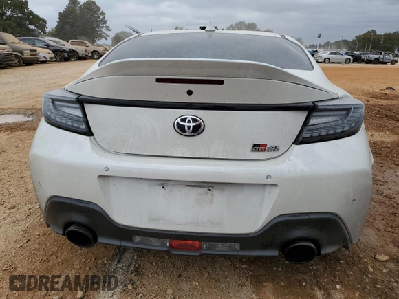 2023 Toyota GR86 Premium with VIN JF1ZNBF13P8764737, listed as a Copart auction lot 77890194 with 0 mi miles and Salvage Title. Bid and sale history available at carsss.com. Image 6.