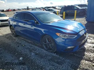 2017 Ford Fusion Sport with VIN 3FA6P0VP0HR378316, listed as a Copart auction lot 43107955 with 150,248 mi miles and Salvage Title. Bid and sale history available at carsss.com. Image 4.