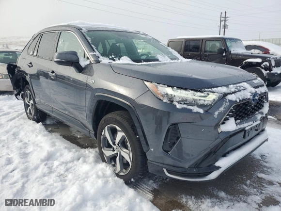 2024 Toyota RAV4 Prime SE with VIN JTMAB3FV9RD189546, listed as a Copart auction lot 87716005 with NaN miles and Salvage Title. Bid and sale history available at carsss.com. Image 4.