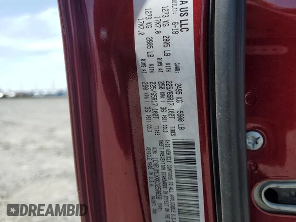 2019 Jeep Cherokee Latitude Plus with VIN 1C4PJMLXXKD250658, listed as a Copart auction lot 62199565 with 95,224 mi miles and Salvage title. Bid and sale history available at DreamBid. Image 14.