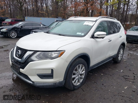 2017 Nissan Rogue SV with VIN KNMAT2MV3HP563723, listed as a IAAI auction lot 41967728 with 78,251 mi miles and . Bid and sale history available at carsss.com. Image 18.