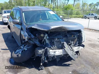 2017 Nissan Pathfinder S with VIN 5N1DR2MN3HC697212, listed as a IAAI auction lot 42049193 with 144,960 mi miles and . Bid and sale history available at DreamBid. Image 6.