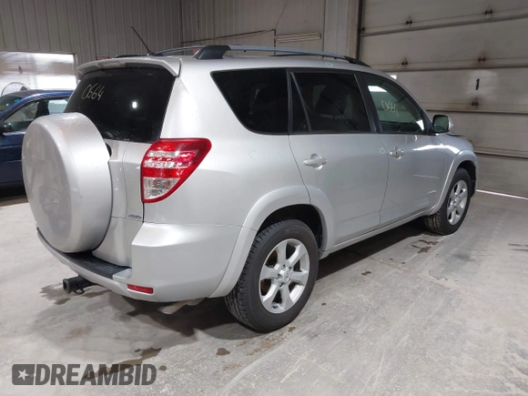 2010 Toyota RAV4 Ltd with VIN 2T3DK4DV2AW018148, listed as a IAAI auction lot 42010664 with 157,117 mi miles. Bid and sale history available at carsss.com. Image 4.