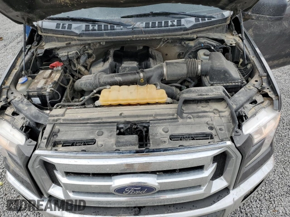 2017 Ford F-150 XL with VIN 1FTEW1EG6HFB05408, listed as a Copart auction lot 48661855 with 231,162 mi miles and Salvage Title. Bid and sale history available at carsss.com. Image 11.