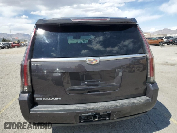 2015 Cadillac Escalade ESV Luxury z VIN 1GYS4SKJ7FR595474, wystawiony jako Copart lot #53908535 z przebiegiem 62 337 mil mil oraz Szkoda całkowita • Salvage title. Historia ofert i sprzedaży dostępna na DreamBid. Obrazek 6.