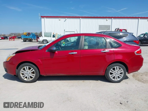 2010 Ford Focus SEL with VIN 1FAHP3HN9AW291120, listed as a IAAI auction lot 41911082 with 131,226 mi miles. Bid and sale history available at carsss.com. Image 14.
