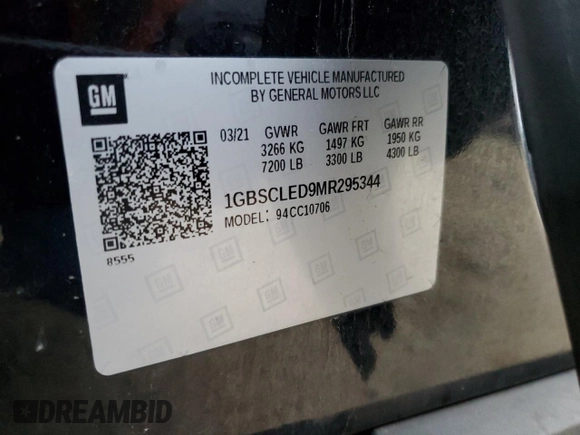 2021 Chevrolet Tahoe with VIN 1GBSCLED9MR295344, listed as a Copart auction lot 44153235 with Not provided miles and Clean title. Bid and sale history available at DreamBid. Image 14.
