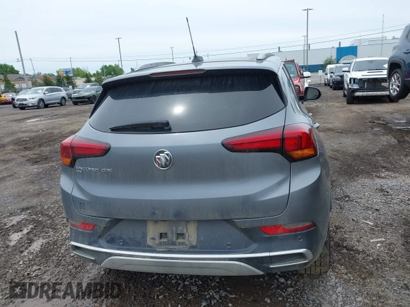 2022 Buick Encore GX Essence with VIN KL4MMGSL2NB024182, listed as a IAAI auction lot 42353157 with 19,670 mi miles and . Bid and sale history available at DreamBid. Image 15.