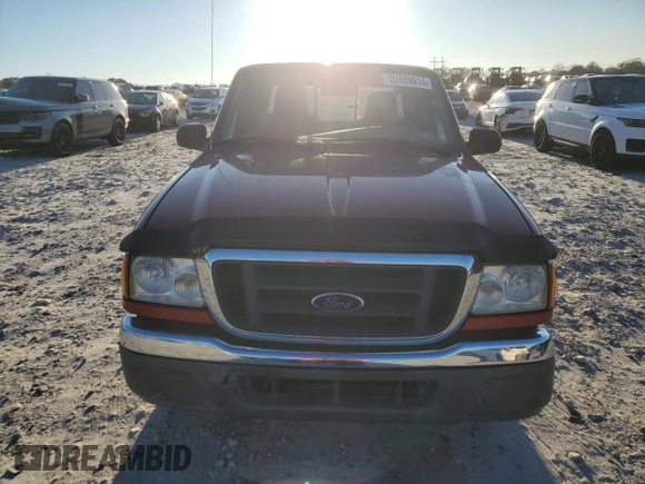 2004 Ford Ranger XLT Appearance with VIN 1FTYR44E04PA87644, listed as a Copart auction lot 82889614 with 221,019 mi miles and Salvage Title. Bid and sale history available at carsss.com. Image 5.