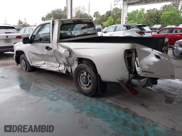 2007 GMC Canyon SL with VIN 1GTCS149678137168, listed as a IAAI auction lot 41654857 with 186,674 mi miles. Bid and sale history available at carsss.com. Image 3.