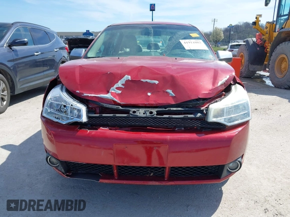 2010 Ford Focus SEL with VIN 1FAHP3HN9AW291120, listed as a IAAI auction lot 41911082 with 131,226 mi miles. Bid and sale history available at carsss.com. Image 12.