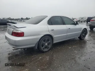 2003 Acura TL Type S with VIN 19UUA56843A028943, listed as a Copart auction lot 48730945 with 163,703 mi miles and Salvage Title. Bid and sale history available at carsss.com. Image 3.