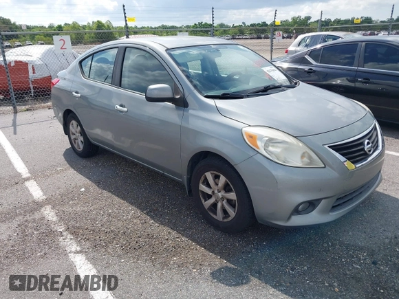 2012 Nissan Versa SV with VIN 3N1CN7AP9CL936955, listed as a IAAI auction lot 42679494 with 45,604 mi miles and . Bid and sale history available at DreamBid. Image 1.