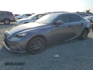 2016 Lexus IS 200t with VIN JTHBA1D26G5022801, listed as a Copart auction lot 64825015 with 110,045 mi miles and Salvage title. Bid and sale history available at DreamBid. Image 1.