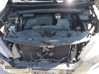 2018 Nissan Pathfinder SL with VIN 5N1DR2MN6JC608724, listed as a Copart auction lot 53090125 with 131,082 mi miles and Salvage title. Bid and sale history available at DreamBid. Image 13.