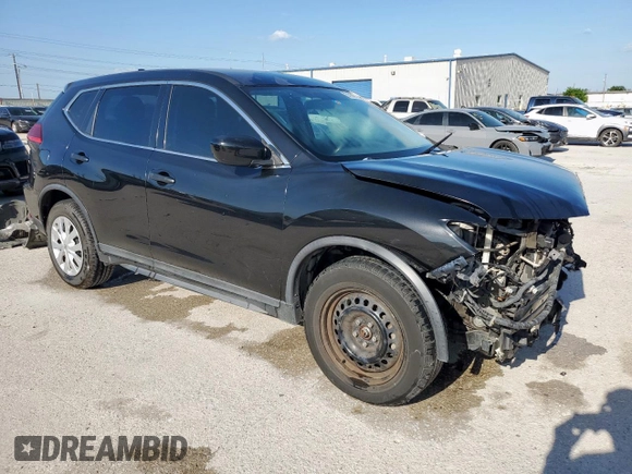 2017 Nissan Rogue S with VIN KNMAT2MT7HP540511, listed as a Copart auction lot 53996745 with 148,306 mi miles and Salvage Title. Bid and sale history available at carsss.com. Image 4.