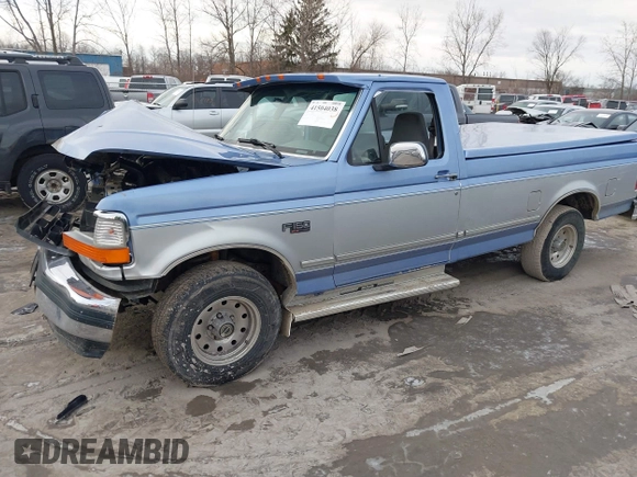 1996 Ford F-150 z VIN 1FTEF15NXTLC10297, wystawiony jako IAAI lot #41504038 z przebiegiem 120 251 mil mil oraz . Historia ofert i sprzedaży dostępna na DreamBid. Obrazek 2.