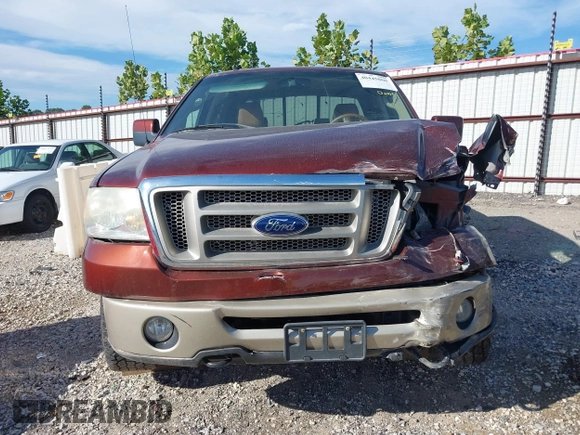 2007 Ford F-150 XLT with VIN 1FTPW14V67KC80451, listed as a IAAI auction lot 40445060 with 180,139 mi miles. Bid and sale history available at carsss.com. Image 12.