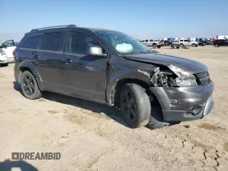 2019 Dodge Journey Crossroad with VIN 3C4PDCGB1KT841164, listed as a Copart auction lot 87814655 with 107,589 mi miles and Salvage Title. Bid and sale history available at DreamBid. Image 4.